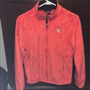 Fuzzy North Face Jacket